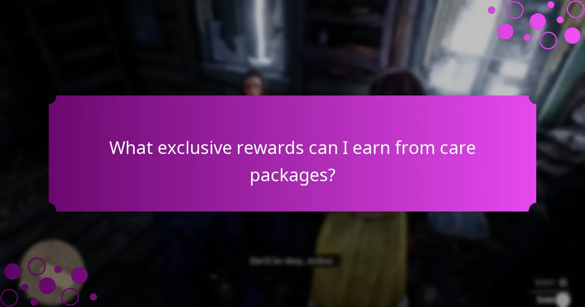 What tips should I consider when choosing a care package?
